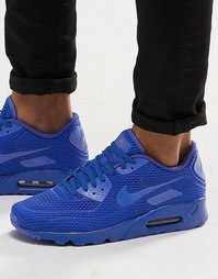 Кроссовки Nike Air Max 90 Ultra Breathe 725222-402 - Синий