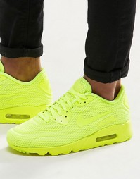 Кроссовки Nike Air Max 90 Ultra Breathe 725222-700 - Желтый