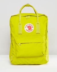 Рюкзак цвета зеленого лайма Fjallraven Kanken