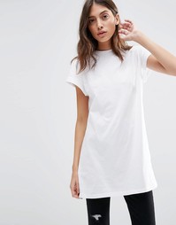 Удлиненная футболка ASOS The Ultimate - Белый