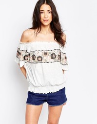Топ с открытыми плечами Free People Sienna - Sienna