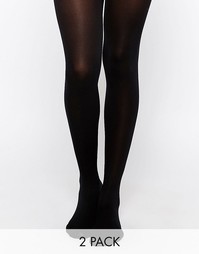 Набор из 2 непрозрачных колготок плотностью 60 ден Pretty Polly