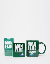 Подарочный набор с мятными пастилками и кружкой Man Flu Mug - Мульти Gifts