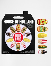 Наклейки для ногтей House Of Holland By Elegant Touch - Burger Bars