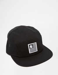 5-панельная кепка Carhartt WIP State - Черный