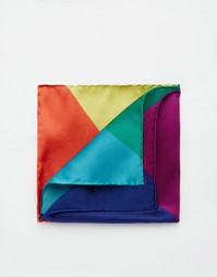 Шелковый платок для нагрудного кармана Paul Smith Union Jack - Мульти