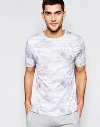 Свободная футболка для дома с принтом ASOS - Белый
