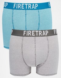 2 пары боксеров-брифов Firetrap - Серый