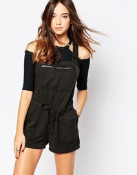 Комбинезон с открытой спиной Free People - Черный