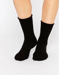Флисовые носки Plush Rolled - Черный