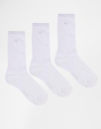 Набор из 3 пар носков Calvin Klein - Белый