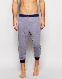 Мягкие спортивные штаны узкого кроя Calvin Klein - Синий