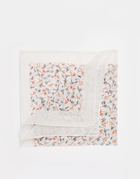 Платок для нагрудного кармана с цветочным принтом Paul Smith - Белый