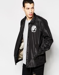 Черная куртка с логотипом на спине G-Star Hedrove - Черный