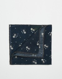 Шерстяной платок для нагрудного кармана Noose &amp; Monkey - Синий
