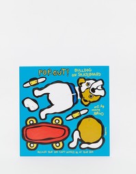 Фигурка бульдога на скейтборде Marc Tetro - Мульти