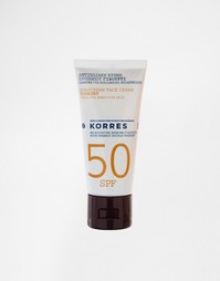 Крем для лица с фильтром SPF 50 Korres 50 мл - Yoghurt