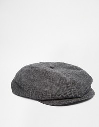 Плоская кепка Brixton Brood - Серый