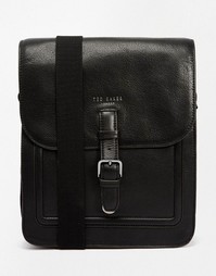 Кожаная сумка Ted Baker Paristo - Черный