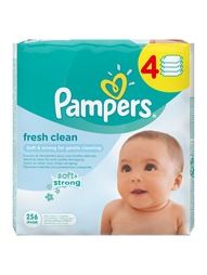 Влажные салфетки Pampers