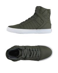 Высокие кеды и кроссовки Supra