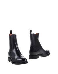Черные Полусапоги и высокие ботинки Santoni