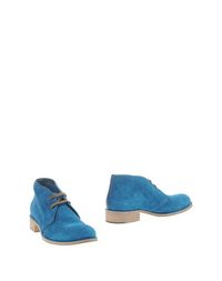 Голубые Полусапоги и высокие ботинки Bottega Veneta