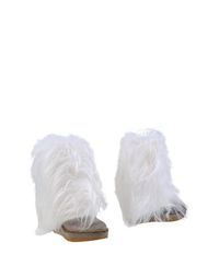 Белые Полусапоги и высокие ботинки Serafini Etoile