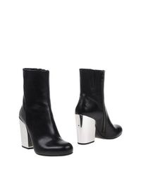 Черные Полусапоги и высокие ботинки MCQ Alexander Mcqueen