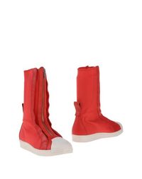 Красные Полусапоги и высокие ботинки Y-3