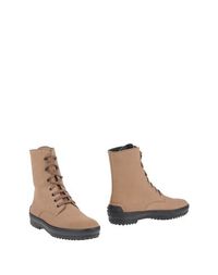 Бежевые Полусапоги и высокие ботинки Tod's