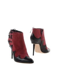 Красные Полусапоги и высокие ботинки Manolo Blahnik