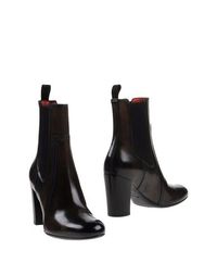 Черные Полусапоги и высокие ботинки Santoni