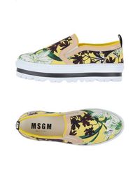 Низкие кеды и кроссовки Msgm