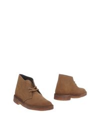 Коричневые Полусапоги и высокие ботинки Clarks Originals