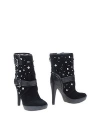 Черные Полусапоги и высокие ботинки Guess