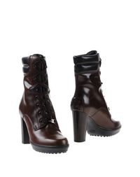 Коричневые Полусапоги и высокие ботинки Tod's