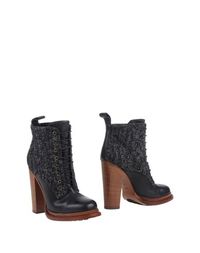 Черные Полусапоги и высокие ботинки Dolce &; Gabbana