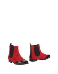 Красные Полусапоги и высокие ботинки Dolce &; Gabbana