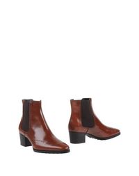 Коричневые Полусапоги и высокие ботинки Tod's