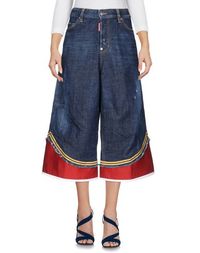 Джинсовые брюки-капри Dsquared2