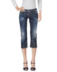 Джинсовые брюки-капри Dsquared2