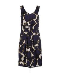 Платье до колена JIL Sander Navy