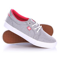 Кеды кроссовки женские DC Council Tx Se Shoe Grey Ash