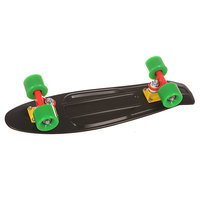 Скейт мини круизер St Black Mamba Black 6 x 22.5 (57 см)
