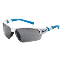 Очки Nike Show X2 Shiny White/Neo Turq Grey / Silver Flash/Clear Lens