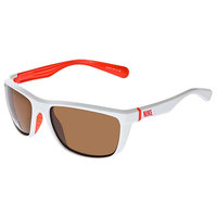 Очки Nike Swag White/Total Crimson/Brown Lens
