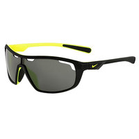 Очки Nike Road Machine Black/Volt Grey Lens