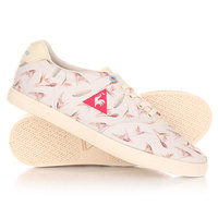 Кеды кроссовки низкие женские Le Coq Sportif Lamarina Bird Of Paradise Marshmallow/Ho