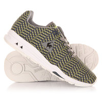 Кроссовки женские Le Coq Sportif Lcs R950 Jacquard Titanium/Safety Yellow